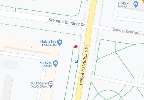 Роллер/Призматрон, Ровно, Данила Галицького вул. - С.Бандери вул.