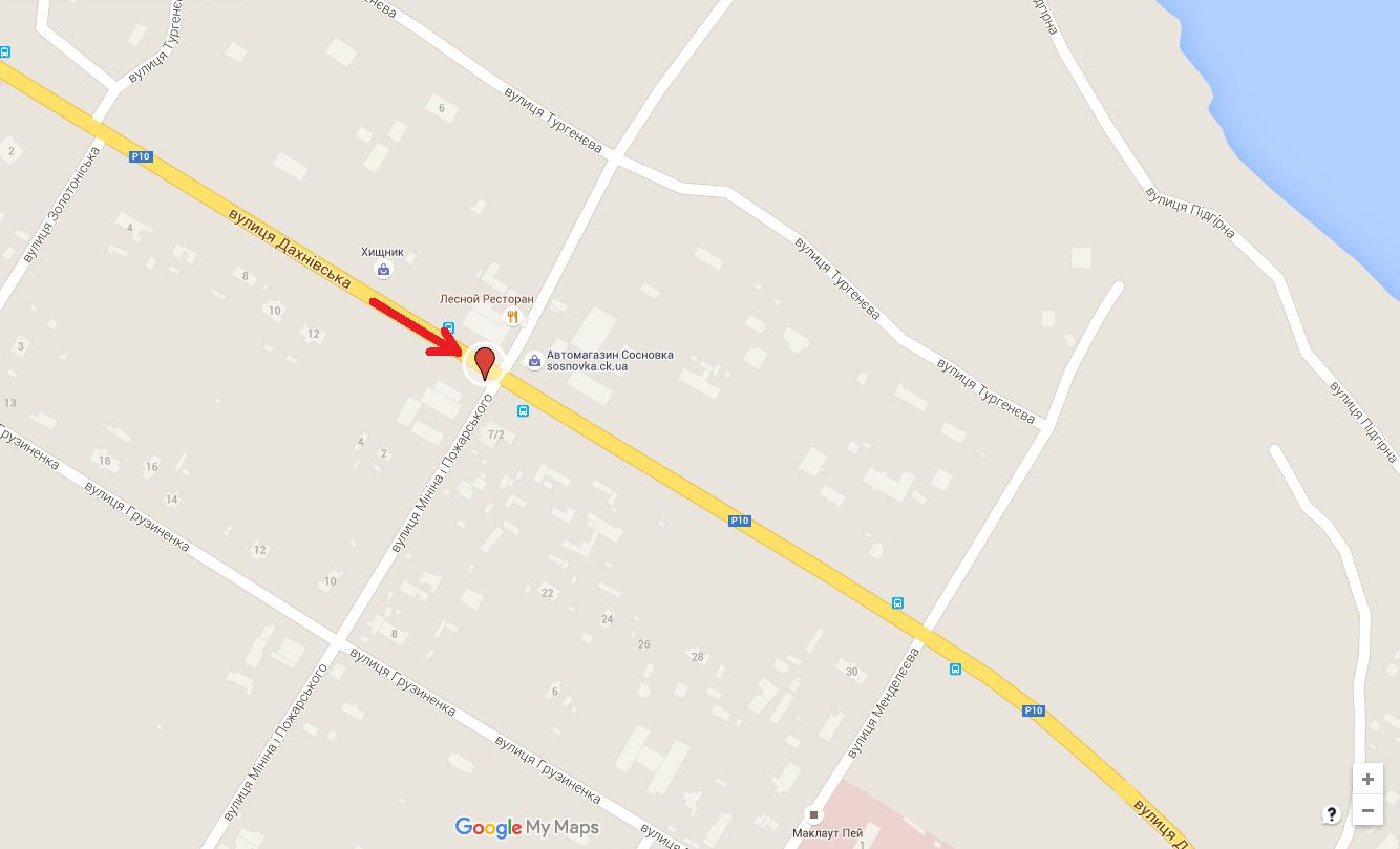 Білборд/Щит, Черкаси, вул. Дахнівська, напроти маг. "Лісовий"