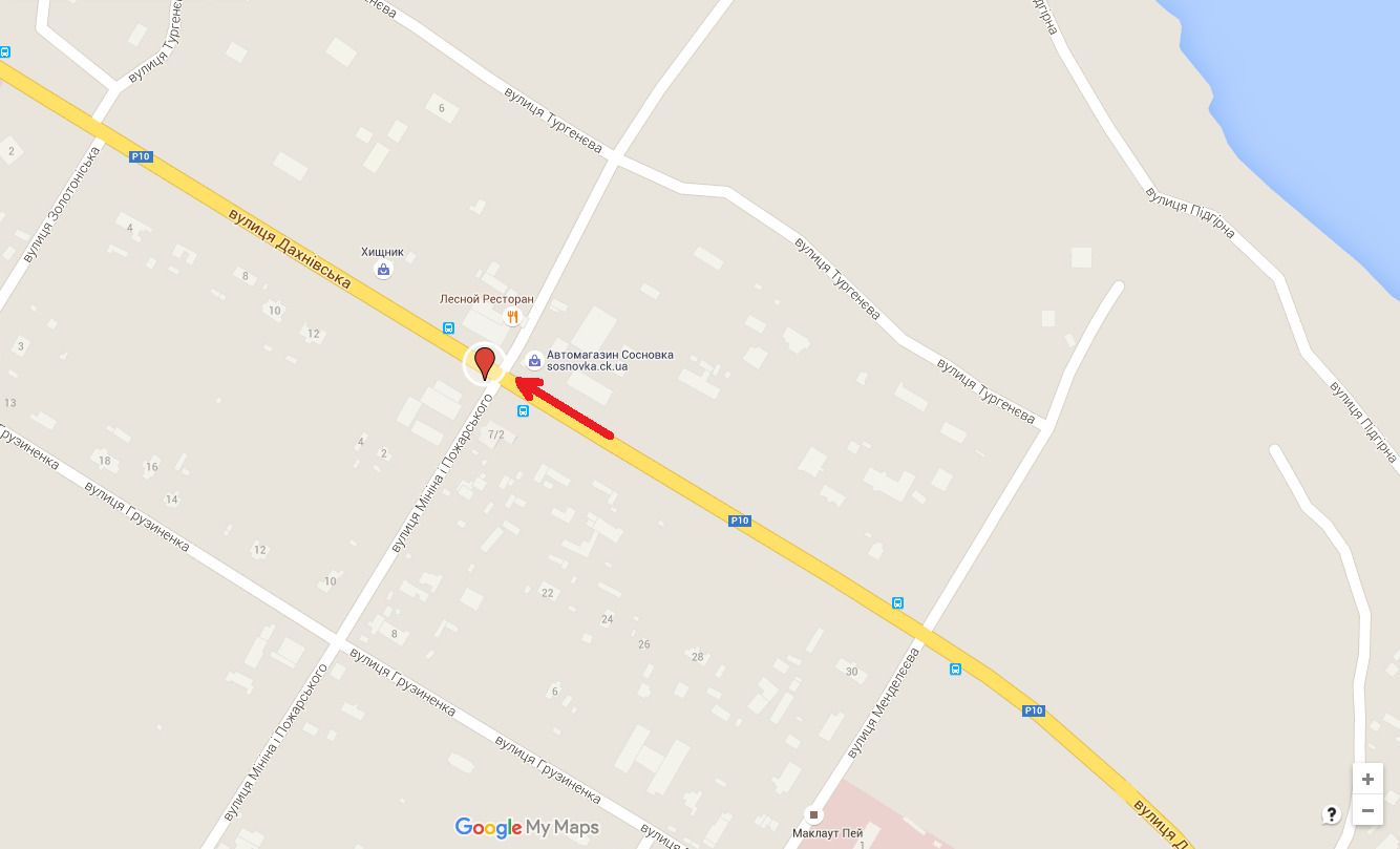 Білборд/Щит, Черкаси, вул. Дахнівська, напроти маг. "Лісовий"