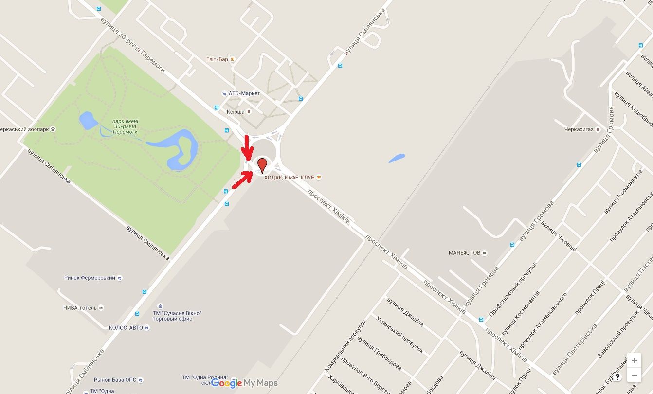 Білборд/Щит, Черкаси, вул. Смілянська - вул.30-річчя Перемоги (крайній справа)