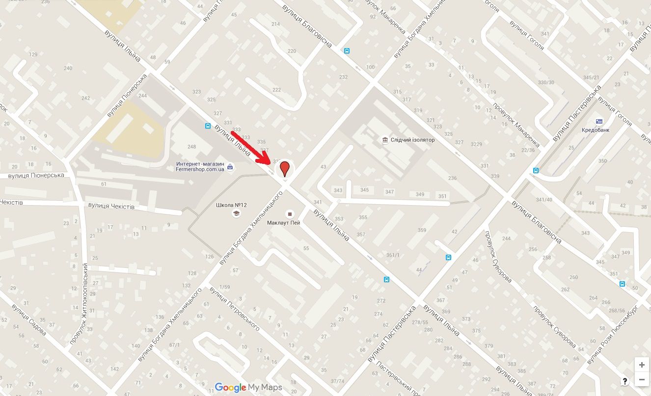 Білборд/Щит, Черкаси, вул. Надпільна - вул.Б.Хмельницького