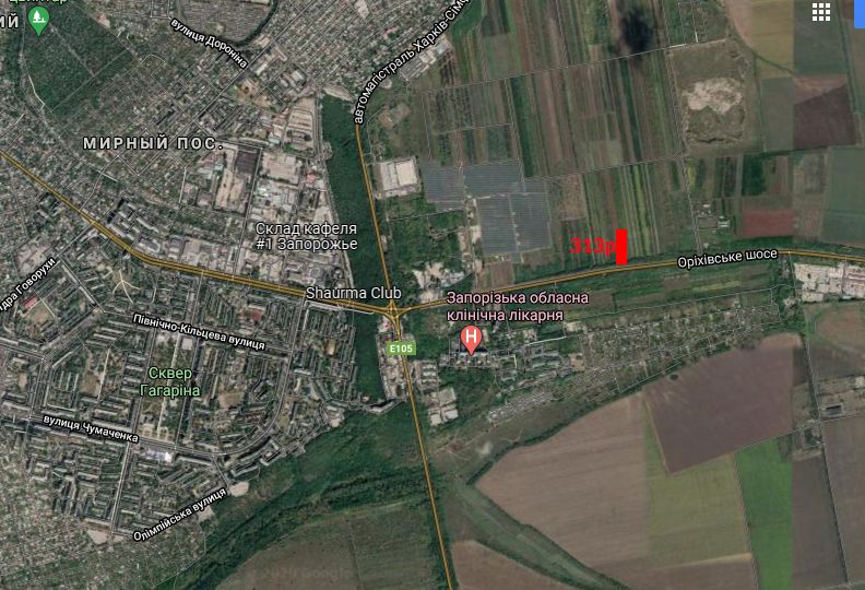 Билборд/Щит, Запорожье, Оріхівське шосе, виїзд із м. Запоріжжя, авторинок