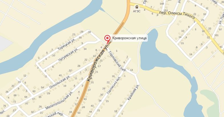 Билборд/Щит, Славянск, вул. Криворізька