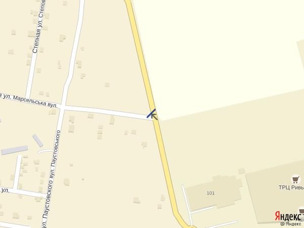 Билборд/Щит, Трассы, Ривьера 6 Б в ст.ул.Заболотного (пос.Котовского)