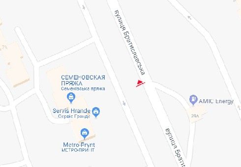 Ролер/Призматрон, Київ, Братиславська вул., 7 (навпроти)