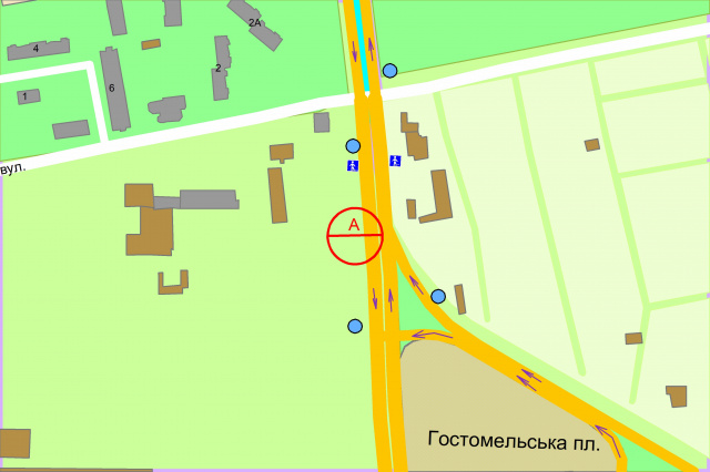 Led экран/Видеоборд, Киев, Палладіна Академіка проспект/Стеценка, рух до проспекту Перемоги (до Ашану і Епіцентру)