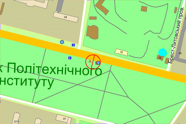 Скролл/Ситиборд, Киев, Берестейський (Перемоги) пр-кт, парк КПІ, навпр."Зоопарку" рух з центру, ліворуч