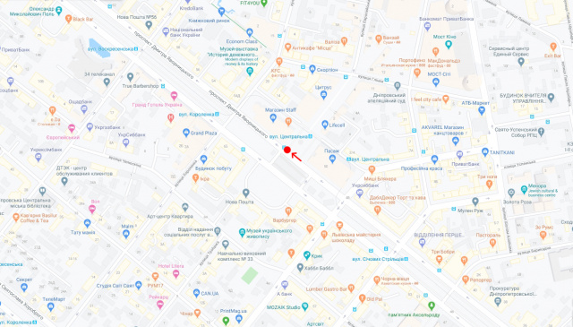 Реклама на остановках, Днепр, Пр.Дмитра Яворницького, біля буд.52/пр.К.Маркса, 52