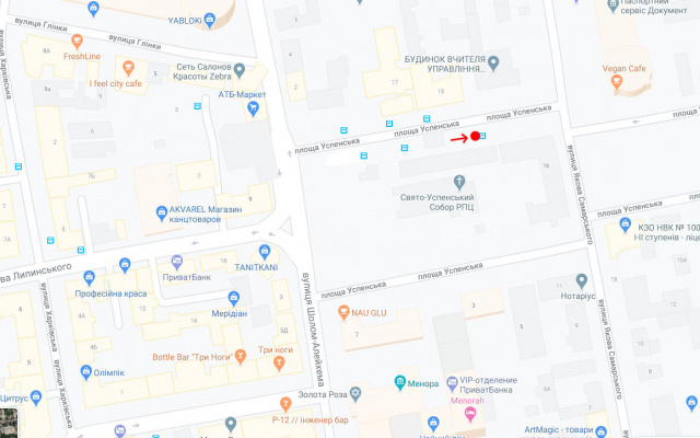 Реклама на остановках, Днепр, Пл. Успенська, біля буд.16 -3- /пл. Д. Бедного,"Новый Центр", 16 (3)