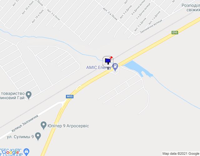 Билборд/Щит, Трассы, смт. Калинівка, траса М-05 Київ-Одеса, км 30+400 право, навпроти АЗС АМІК, автобусна зупинка "ст. Зоря", за 500м до з'їзду на вул. Залізнична