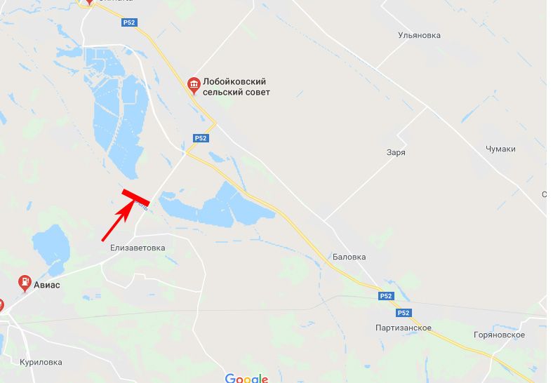 Білборд/Щит, Траси, с. Єлизаветівка, р. Оріль, напрям до м. Дніпро