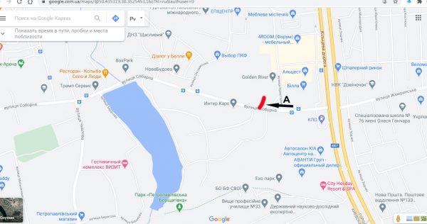 Білборд/Щит, Київ, Петропавлівська Борщагівка, вул. Соборна, 2 (ГАЗ заправка)