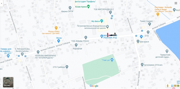 Білборд/Щит, Київ, Петропавлівська Борщагівка, вул. Соборна, 30 (Школа/щит 1)