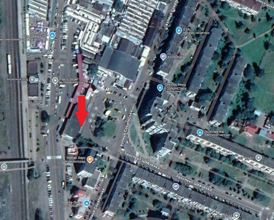 Білборд/Щит, Шептицький (Червоноград), м.Шептицький (Червоноград), (зупинки
маршрутних таксі по місту).