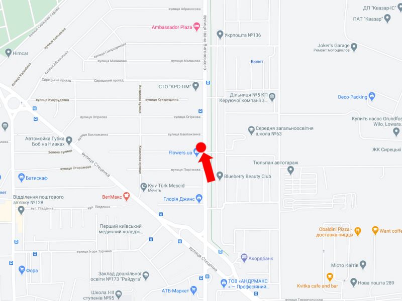 Білборд/Щит, Київ, Виговського вул. (раніш Маршала Гречко вул.) - вул. Сунична, в бік пр. Правди, ТРЦ "Ретровіль"