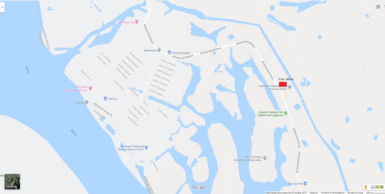 Білборд/Щит, Київ, Золоче-Осокорки-Киев  5.450 (А)