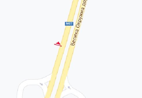 Билборд/Щит, Киев, Академіка Палладіна пр., (перед залізничним мостом у бік м. Академмістечко)