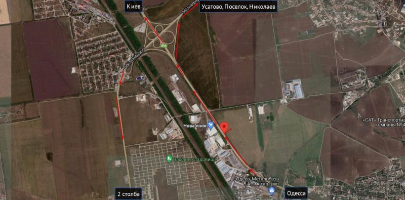 Билборд/Щит, Трассы, Київська траса Новя Лінія транспорт прямує в Київ Навпроти Нова Лінія, "Palma Group S.A."