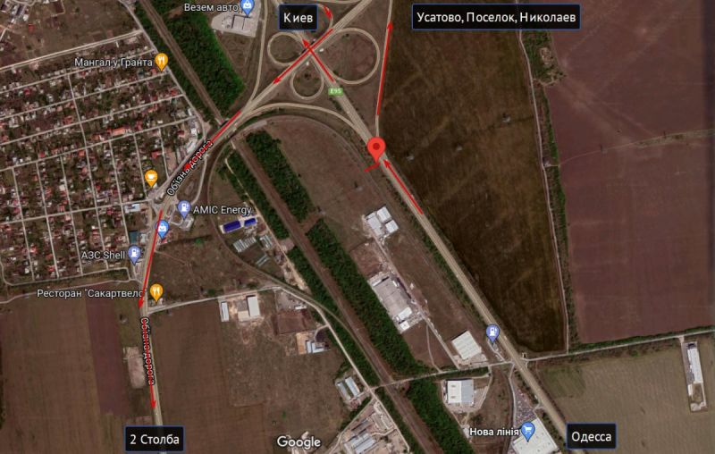 Билборд/Щит, Трассы, Киевская трасса Клеверный мост транспорт направляется в Киев