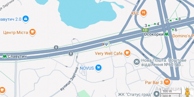 Led экран/Видеоборд, Киев, Бажана М. просп., 8, 300м до метро Осокорки ("Novus", "KFC", МакДональдз, Нова Пошта №60, АЗС "ANP"), в напрямку Бориспільське шосе
