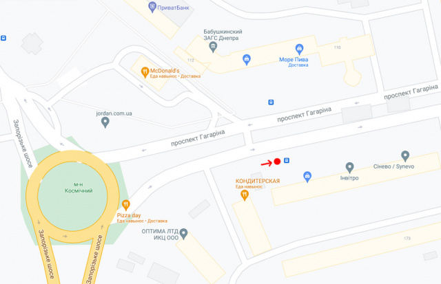 Реклама на остановках, Днепр, Пр.Гагаріна, 171, за кільцевою розв'язкою/Пр.Гагарина, 171, за кольцевой развязкой