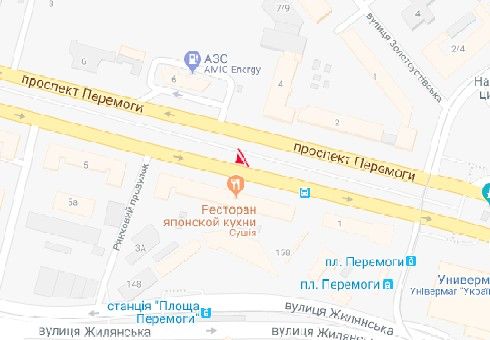 Скролл/Ситиборд, Киев, Перемоги пр., 3