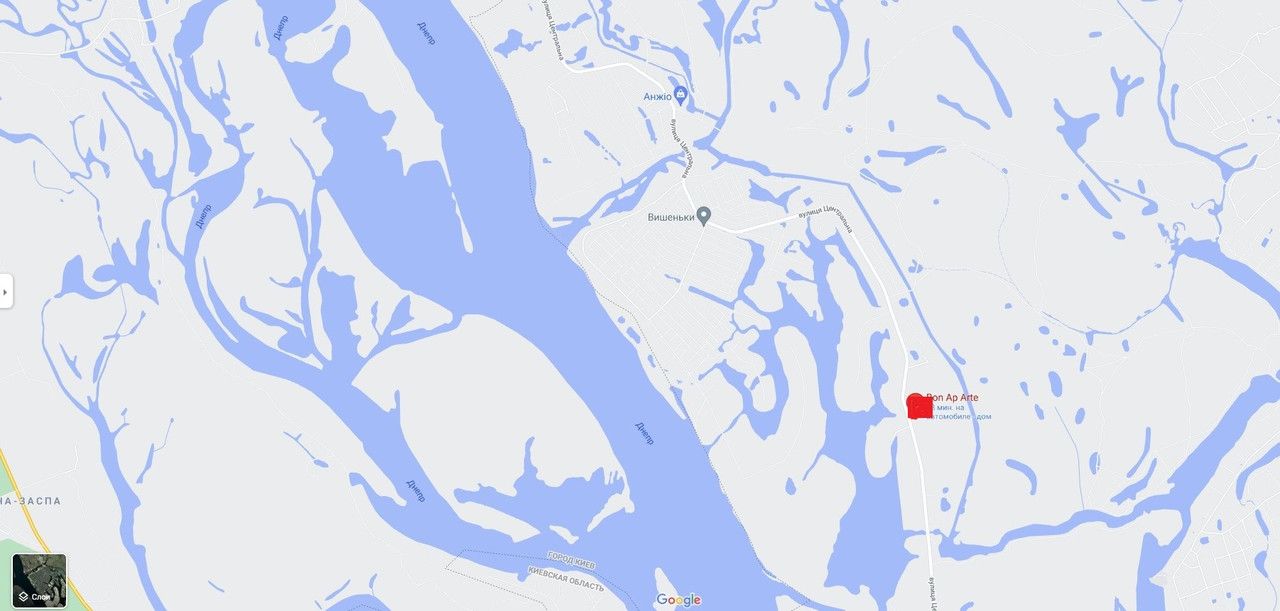 Білборд/Щит, Київ, Киев -Осокорки -Золоче, 2км . 600 м. до Золоче