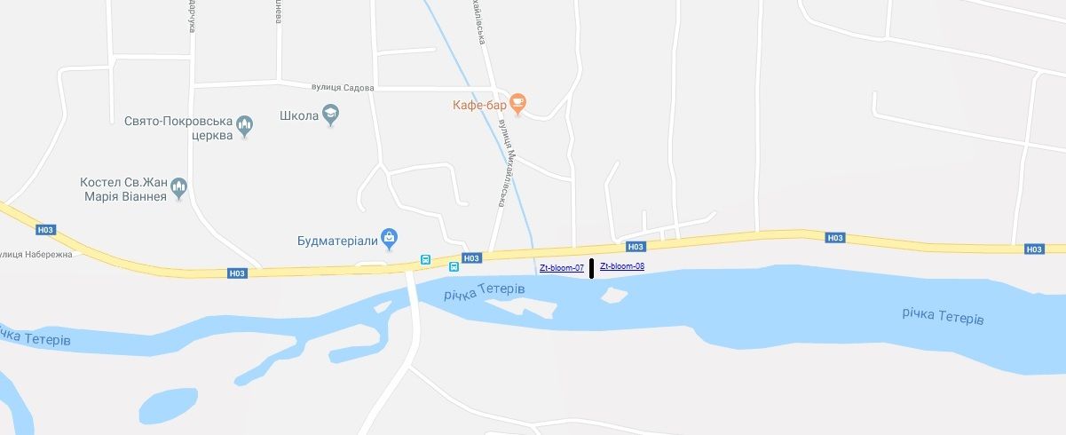 Білборд/Щит, Траси, траса Житомир-Чернівці Н-03 20+100(ліво)
