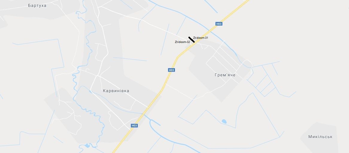 Білборд/Щит, Траси, траса Житомир-Чернівці Н-03 37+150 (право)