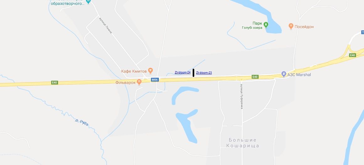 Білборд/Щит, Траси, траса Київ-ЧОП М-06 121+700 (право)