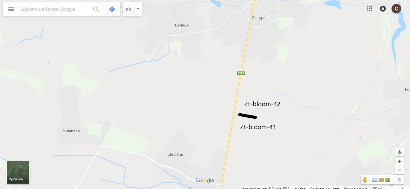 Білборд/Щит, Траси, траса Виступовичі - Житомир - Могилів-Подільський М-21 194 км 600м (ліво)