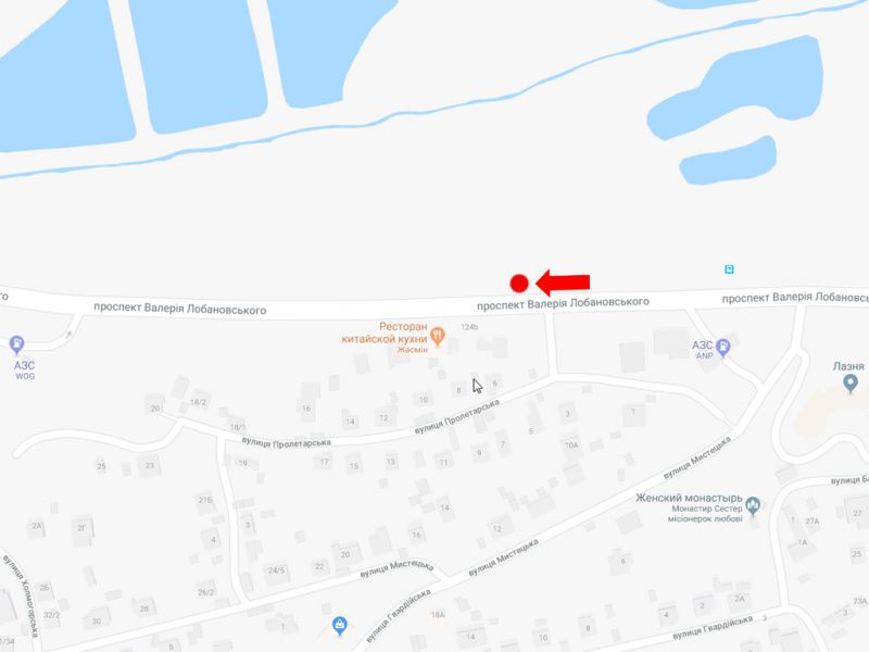 Білборд/Щит, Київ, Лобановського пр. (колиш. Червонозоряний пр.), 124 навпроти, в сторону Севастопольської пл.