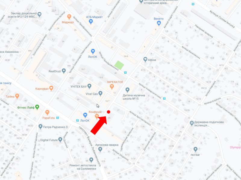 Білборд/Щит, Київ, Головка вул, 27 - пр. Лобановського, в сторону вул. Солом'янської