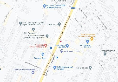 Led экран/Видеоборд, Днепр, Слобожанський пр., (розширення 480х336)