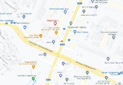Led экран/Видеоборд, Днепр, Слобожанський пр. (Укр. Пошта), (розширення 480х336)