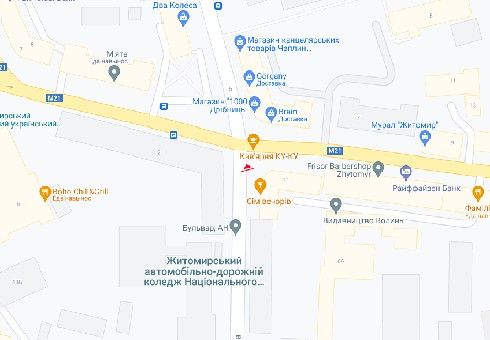Led экран/Видеоборд, Житомир, Велика Бердичівська вул., 4 (розширення 480х336)