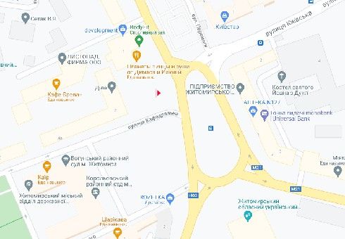 Led екран/Відеоборд, Житомир, Перемоги вул., 1 (розширення 480х336)