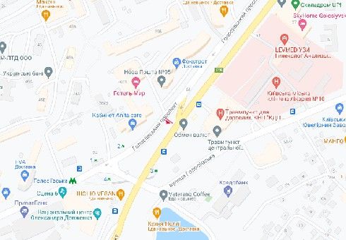 Led екран/Відеоборд, Київ, Голосіївський просп., 70 (розширення 720х360)