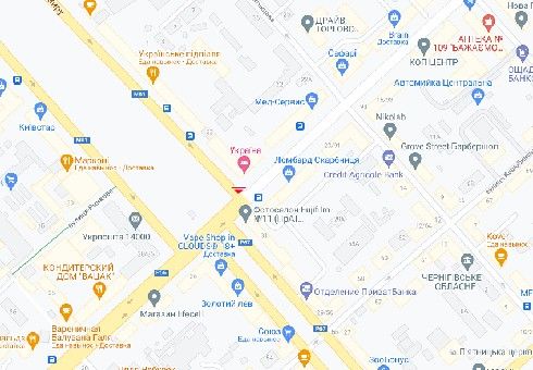 Led екран/Відеоборд, Чернігів, Миру просп., 33 (розширення 480х336)