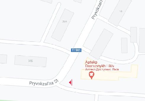 Билборд/Щит, Сумы, Привокзальна вул.