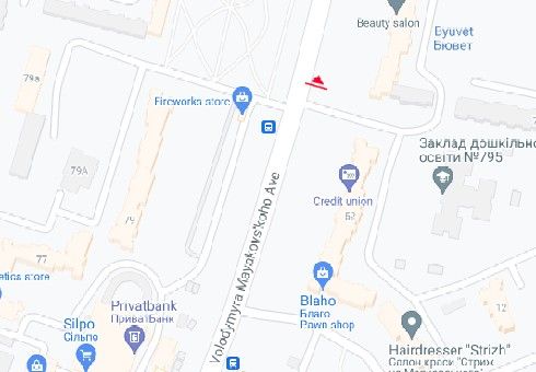 Білборд/Щит, Київ, Володимира Маяковського пр., 54/9