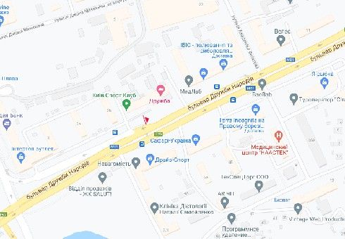 Led екран/Відеоборд, Київ, Миколи Міхновського бульв., 5
