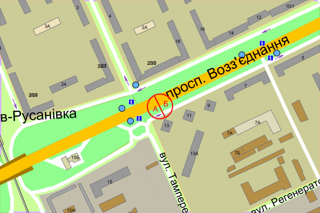 Led екран/Відеоборд, Київ, Соборності (Возз'єднання) проспект, 13 рух в напрямку Дарницької площі