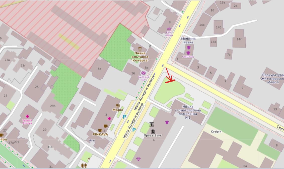 Led екран/Відеоборд, Житомир, ул.С.Рихтера, 2-ул.Кочерги, 2(центр города,"Приватбанк","Ева",ювелирный салон "КЮЗ","Детский мир","Вопак")