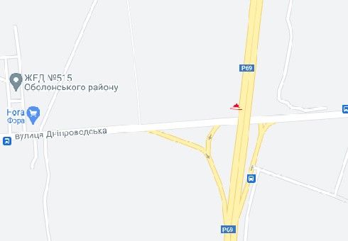 Білборд/Щит, Київ, Богатирська вул. - Дніпроводська вул.