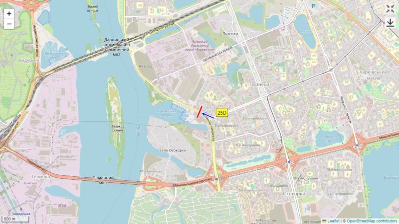 Led екран/Відеоборд, Київ, Дніпровська наб., ТРЦ "River Mall", розподілювач, до мосту Патона