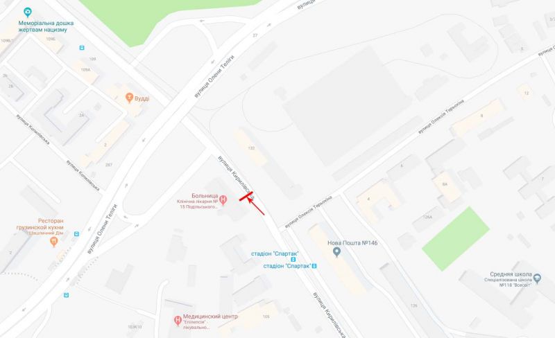 Led екран/Відеоборд, Київ, Кирилівська (Фрунзе) вул. 107, рух в напрямку вул. О. Теліги