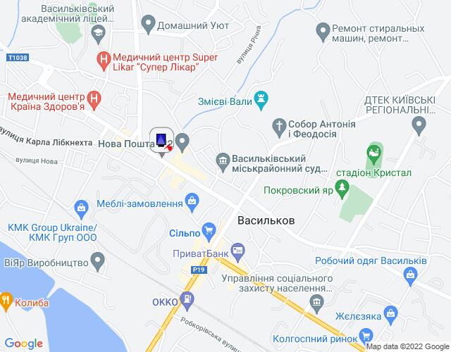 Ситилайт, Васильков, м. Васильків, вул. Грушевського, 10, біля аптеки, навпроти магазину "Сільпо" та "COMFY", за 70м до повороту на вул. Гоголя, за 120м до повороту на вул. Декабристів, через 105м після відділення ПУМБ та автобусної зупинки