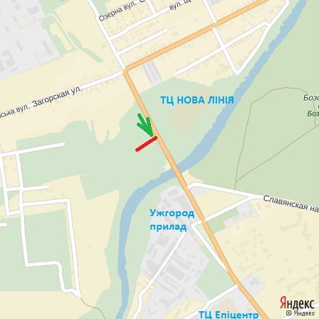 Билборд/Щит, Ужгород, вул.Баб'яка(новий трансп.міст), район ТЦ Нова лінія, напрям-вул.Воз'єднання, Капушанська