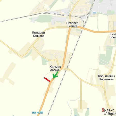 Білборд/Щит, Траси, Автодорога Київ-Чоп, с.Холмок, напрям-Чоп, КПП Тиса (33 км)